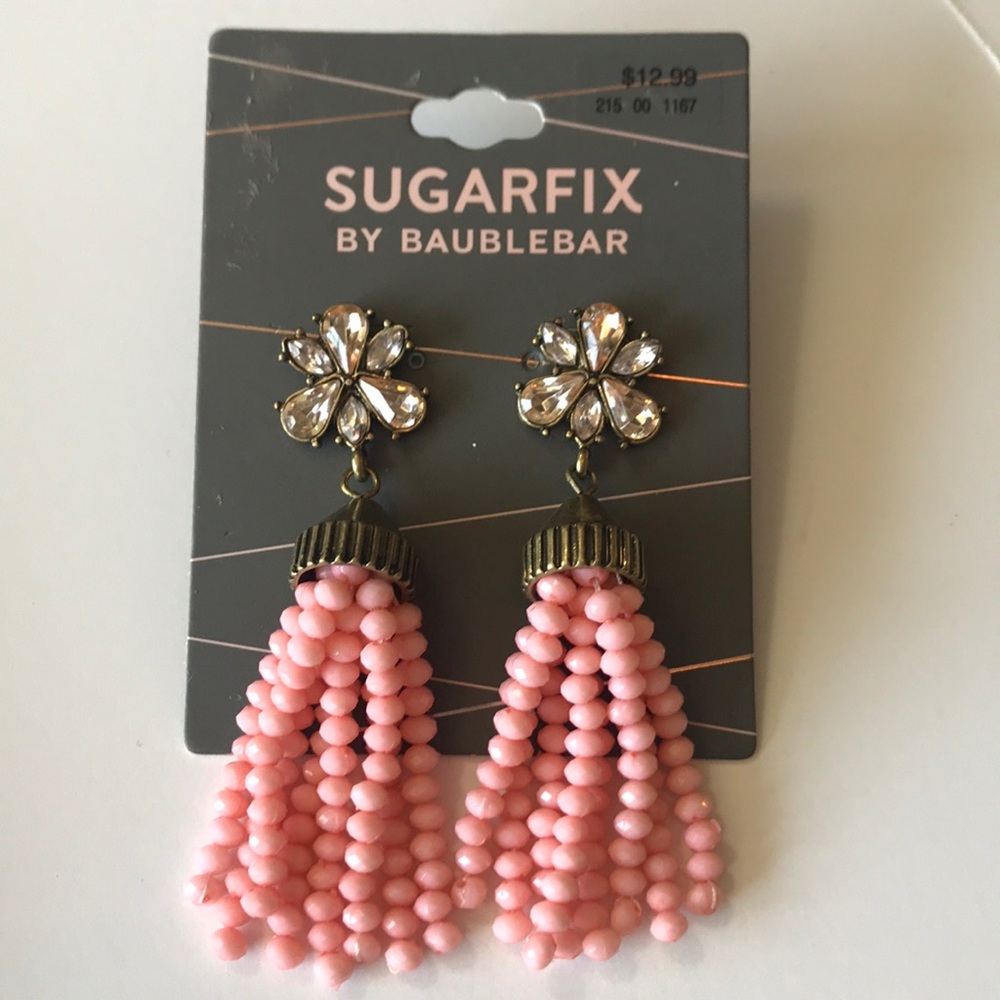 Sugarfix by Baublebar Bead Tassel Earrings